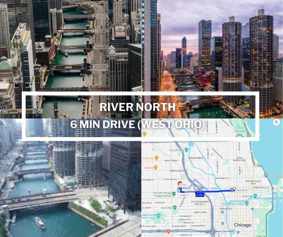 Stylish 2Br Urban Retreat In River West Chicago Extérieur photo